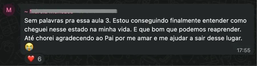 Depoimento sobre aula 3