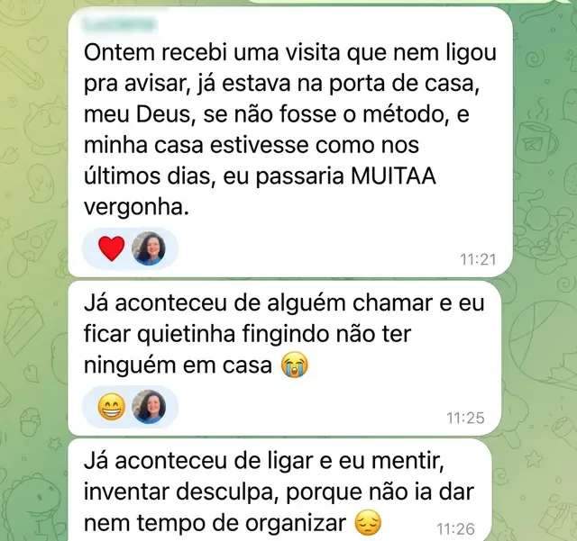 Depoimento de aluna